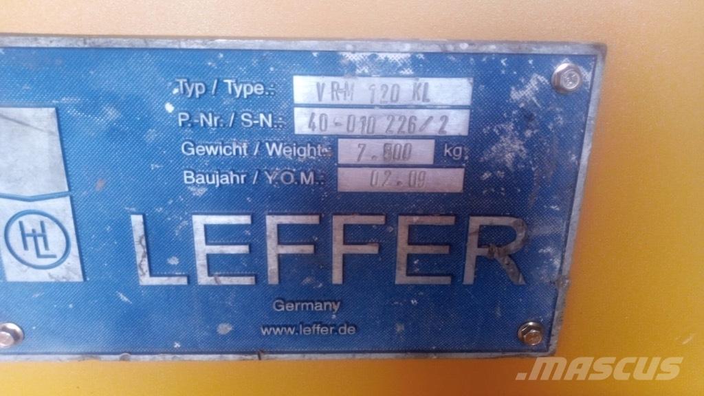 Leffer VRM 120 KL Sunkūs grąžtai