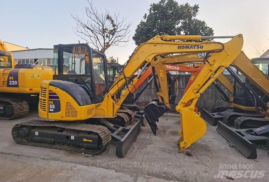 Komatsu PC55MR Vikšriniai ekskavatoriai