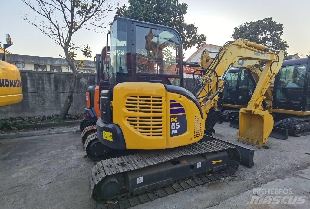 Komatsu PC55MR Vikšriniai ekskavatoriai