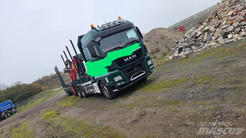 MAN TGX 26.580 Miškovežių vilkikai