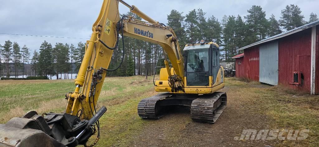 Komatsu PC 130-7K Vikšriniai ekskavatoriai