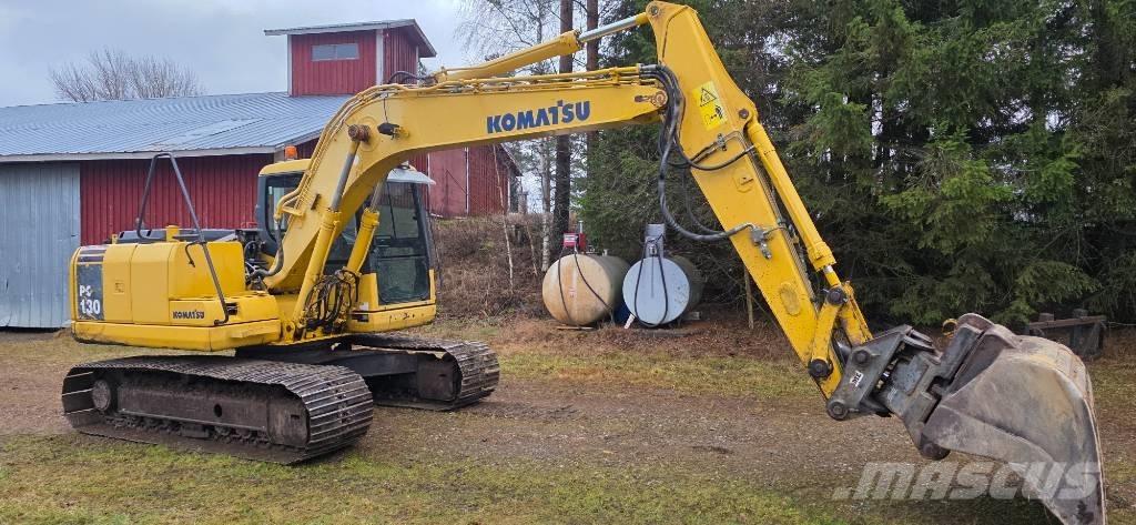 Komatsu PC 130-7K Vikšriniai ekskavatoriai