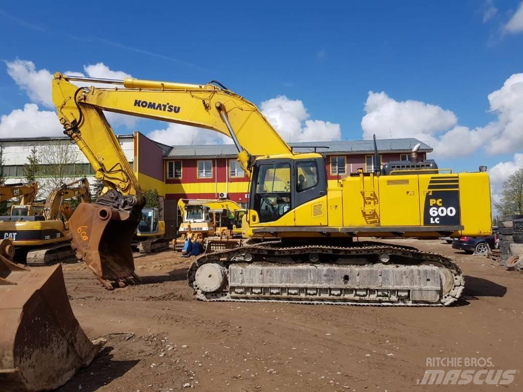 Komatsu PC 600 LC-8K Vikšriniai ekskavatoriai