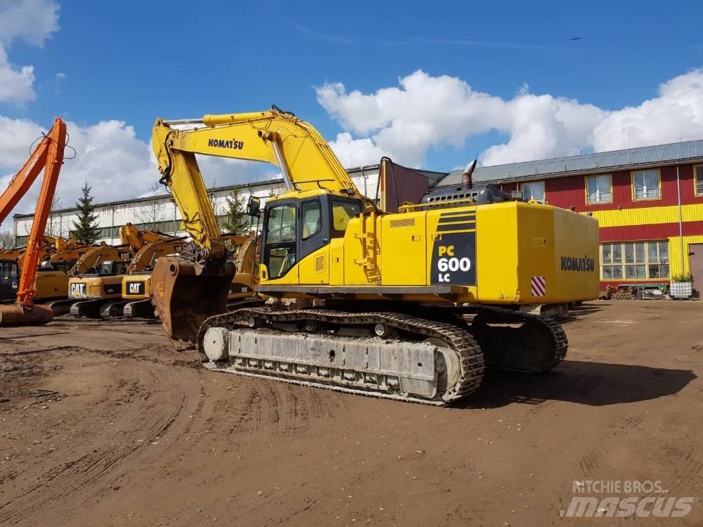 Komatsu PC 600 LC-8K Vikšriniai ekskavatoriai