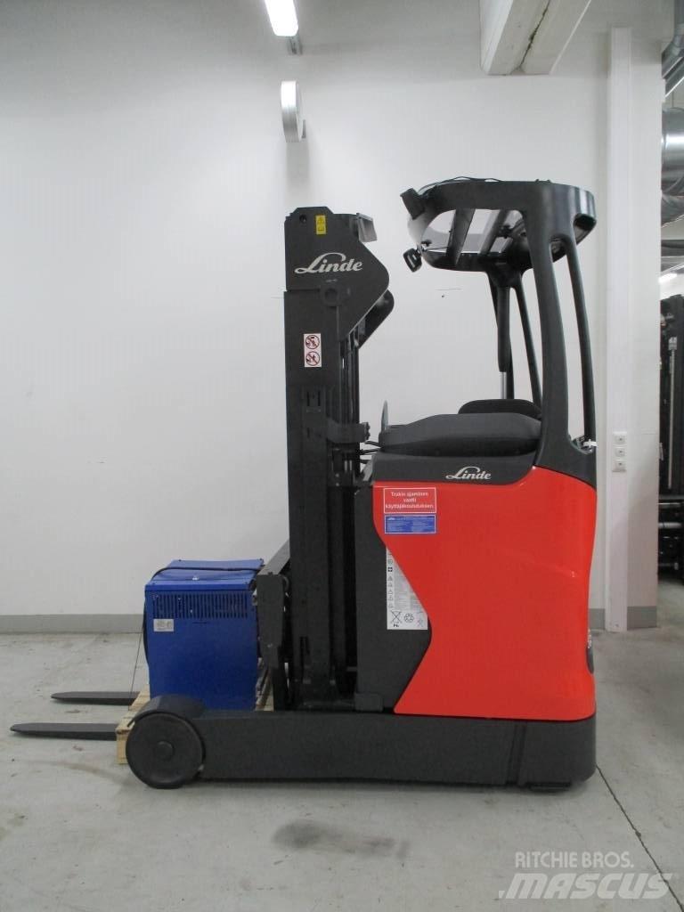 Linde R 14 Šakiniai krautuvai su prailgintu keltuvu