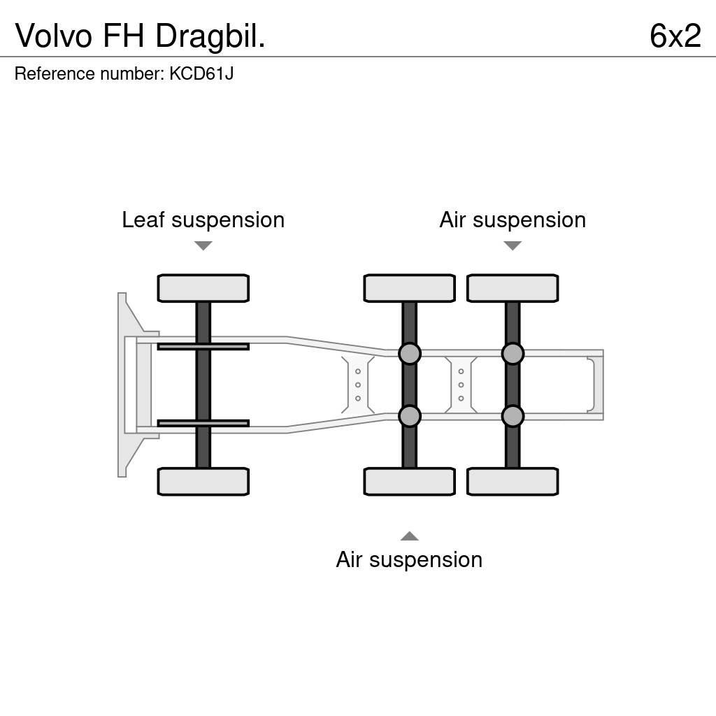 Volvo FH Dragbil. Naudoti vilkikai
