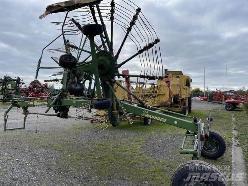 Krone SWADRO 807 Grunto gramdymo technika