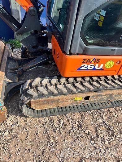 Hitachi ZX26U Mini ekskavatoriai < 7 t