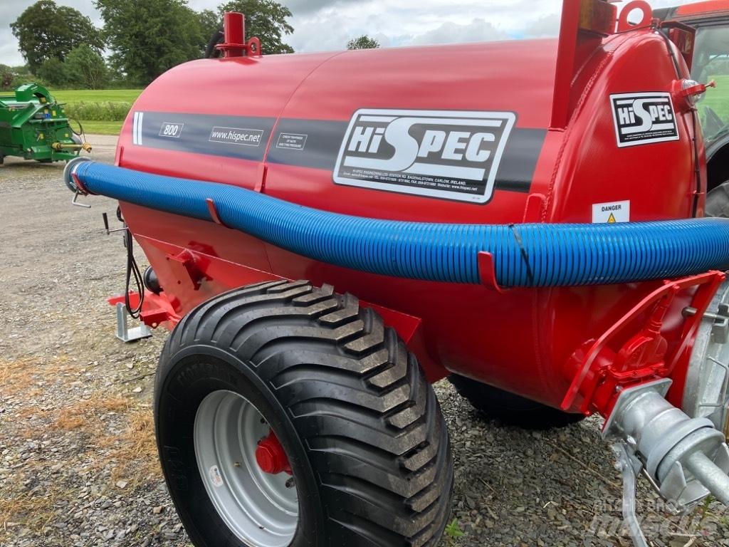 Hi-Spec 800 Kiti galvijų priežiūros įrengimai