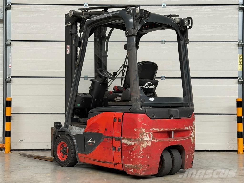 Linde E15 -02 Elektriniai šakiniai krautuvai