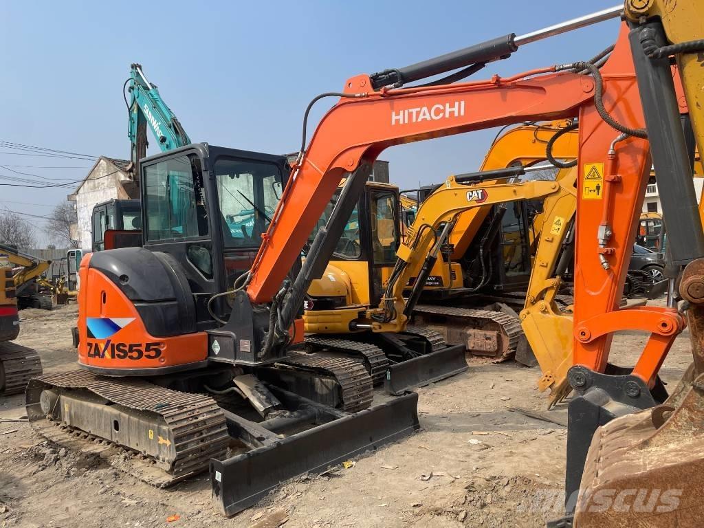 Hitachi ZX 55 Mini ekskavatoriai < 7 t