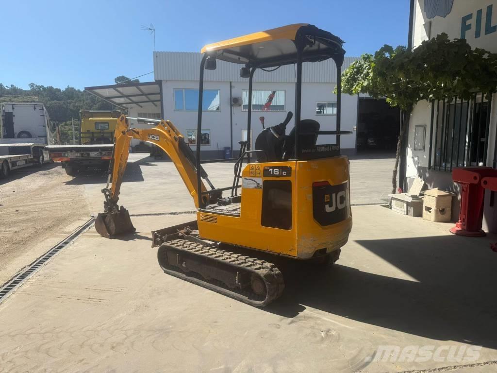 JCB 16 C-1, 1700Kg Mini ekskavatoriai < 7 t