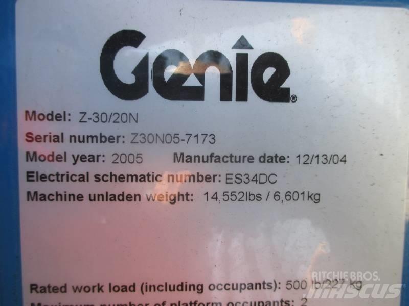 Genie Z 30/20 N Alkūniniai keltuvai