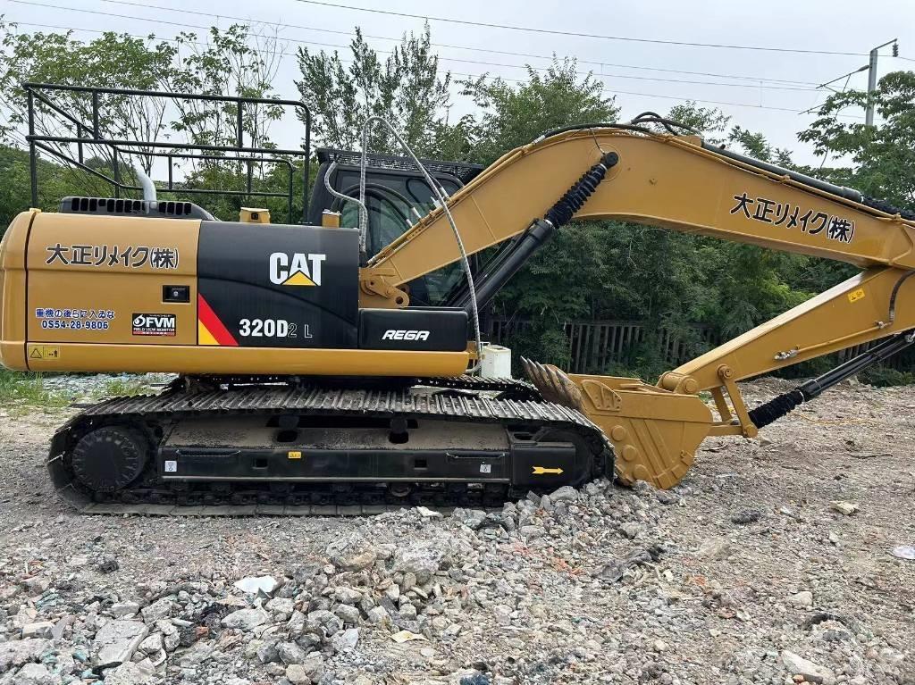 CAT 320 D2L Vidutinės galios ekskavatoriai 7-12 t