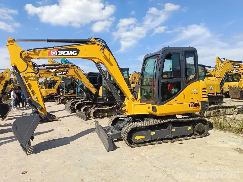 XCMG XE60DA Vikšriniai ekskavatoriai