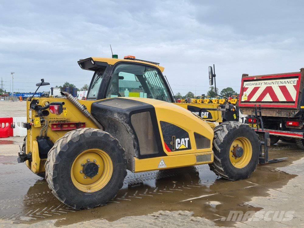 CAT TH 408 D Teleskopiniai krautuvai žemės ūkiui