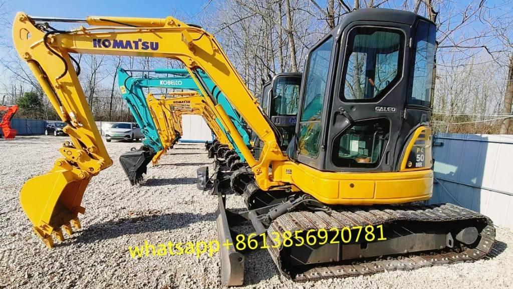 Komatsu PC 50 MR Mini ekskavatoriai < 7 t