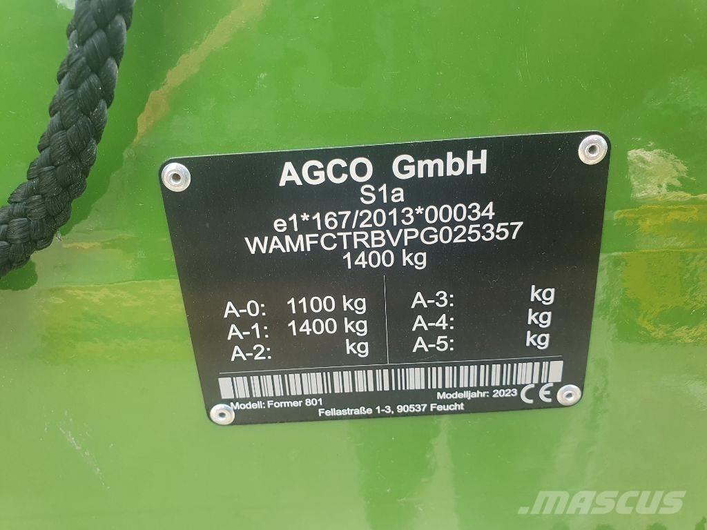 Fendt Former 801 Šieno grėbliai ir vartytuvai