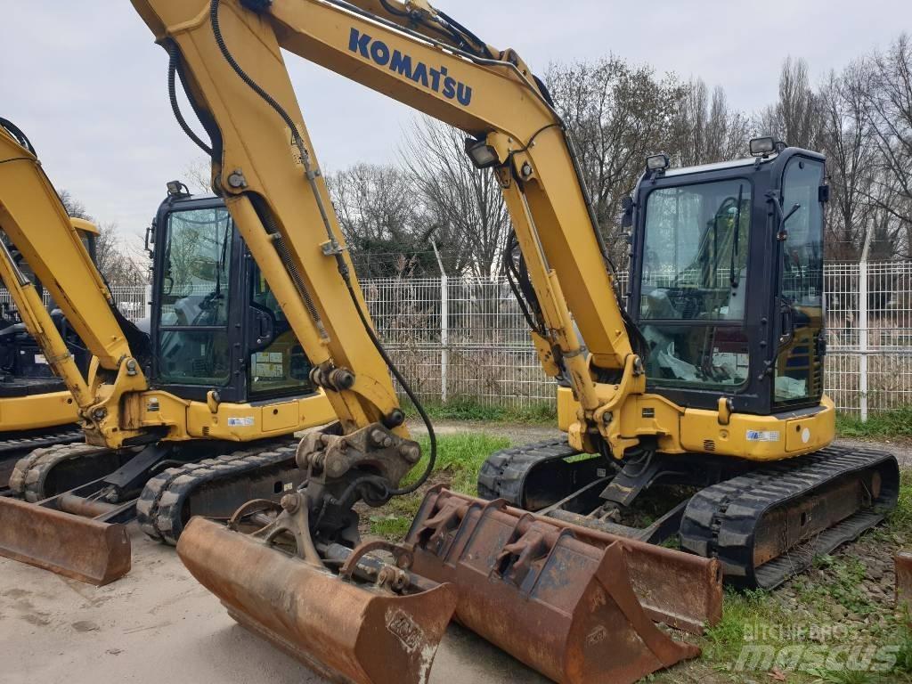 Komatsu PC55MR-5 Mini ekskavatoriai < 7 t