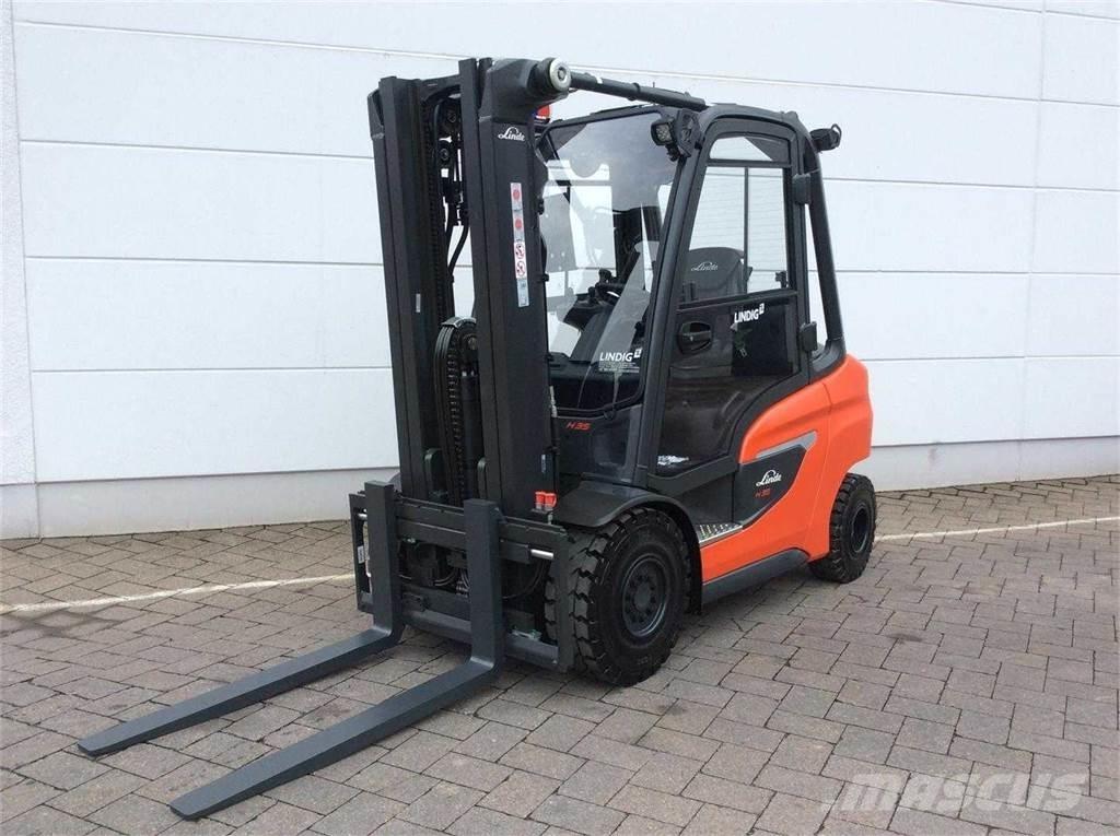 Linde H35D Dyzeliniai krautuvai