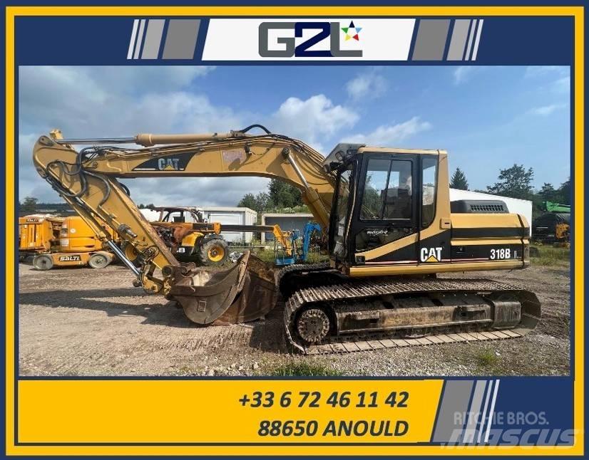 CAT 318 B Vikšriniai ekskavatoriai