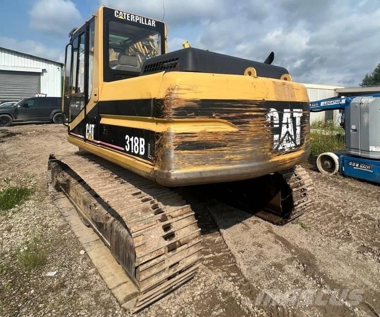 CAT 318 B Vikšriniai ekskavatoriai