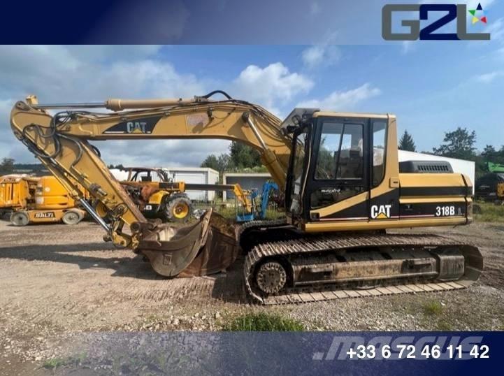 CAT 318 B Vikšriniai ekskavatoriai