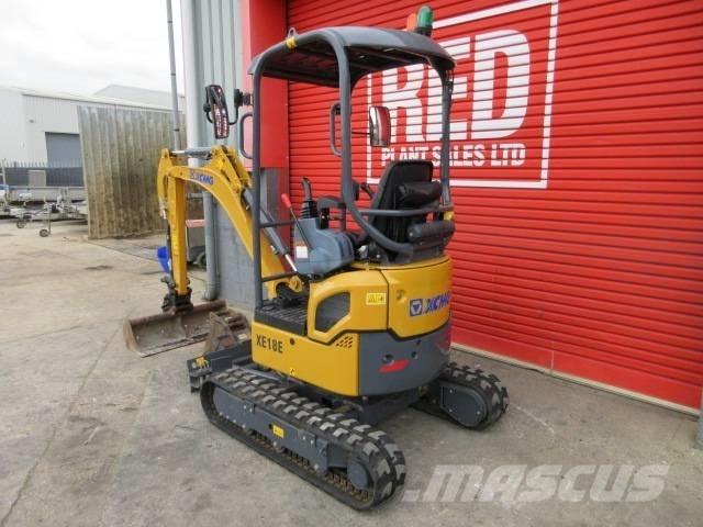 XCMG XE 18 E Mini ekskavatoriai < 7 t