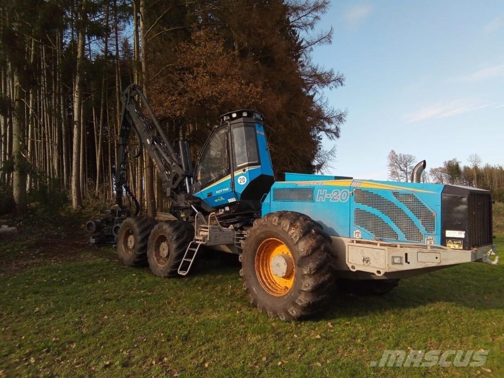 Rottne H20 Miško technika (Harvesteriai)