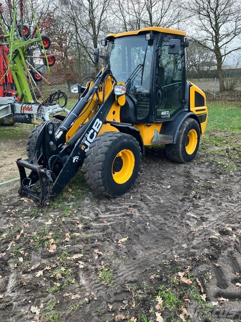 JCB 407 Naudoti ratiniai krautuvai