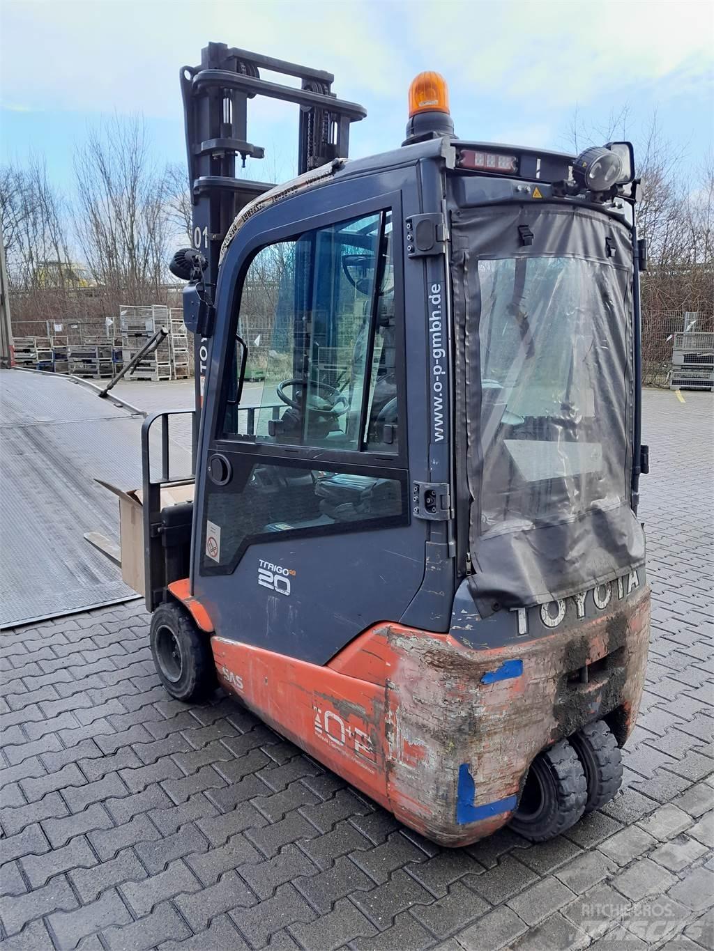 Toyota 8FBE20T Elektriniai šakiniai krautuvai