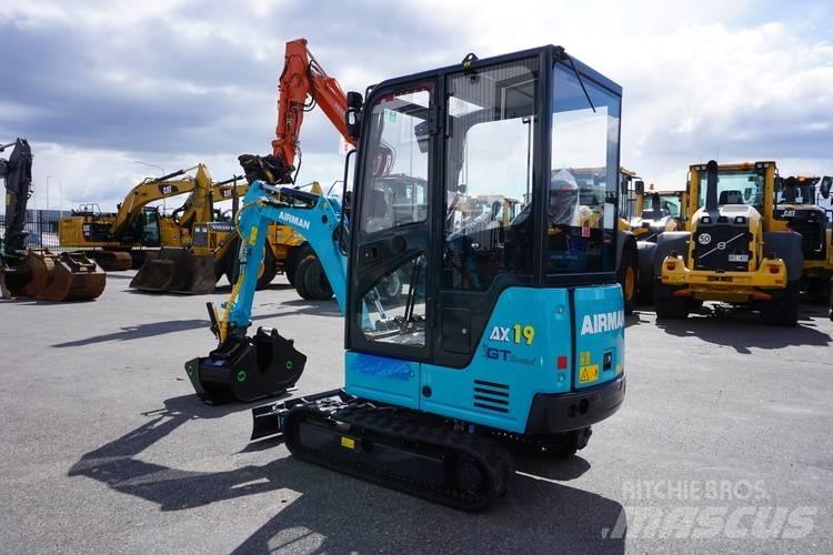 Airman AX19-7 Mini ekskavatoriai < 7 t