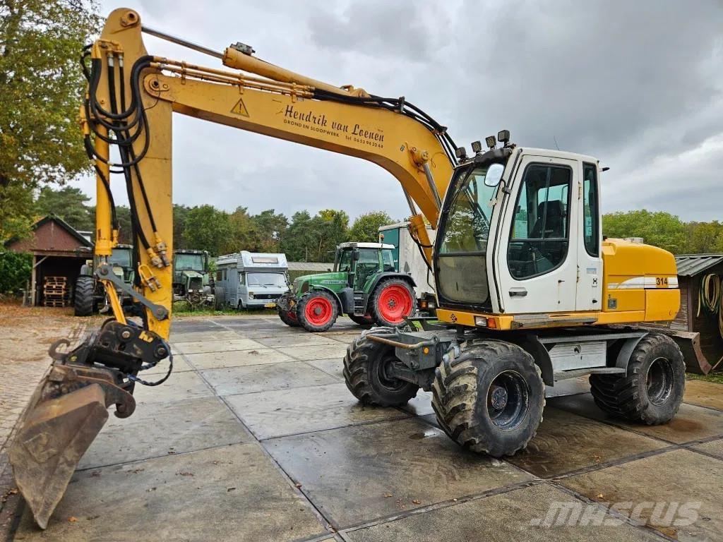 Liebherr A 314 Ratiniai ekskavatoriai