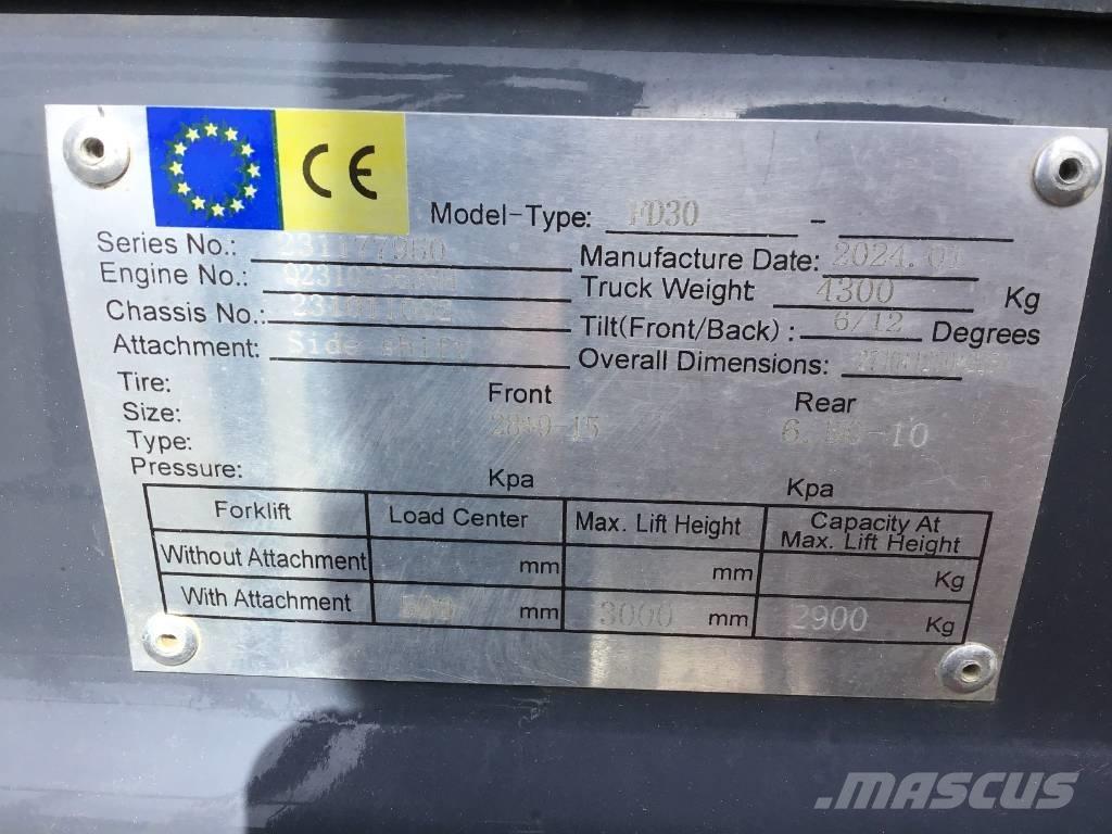  surestac FD30J Dyzeliniai krautuvai