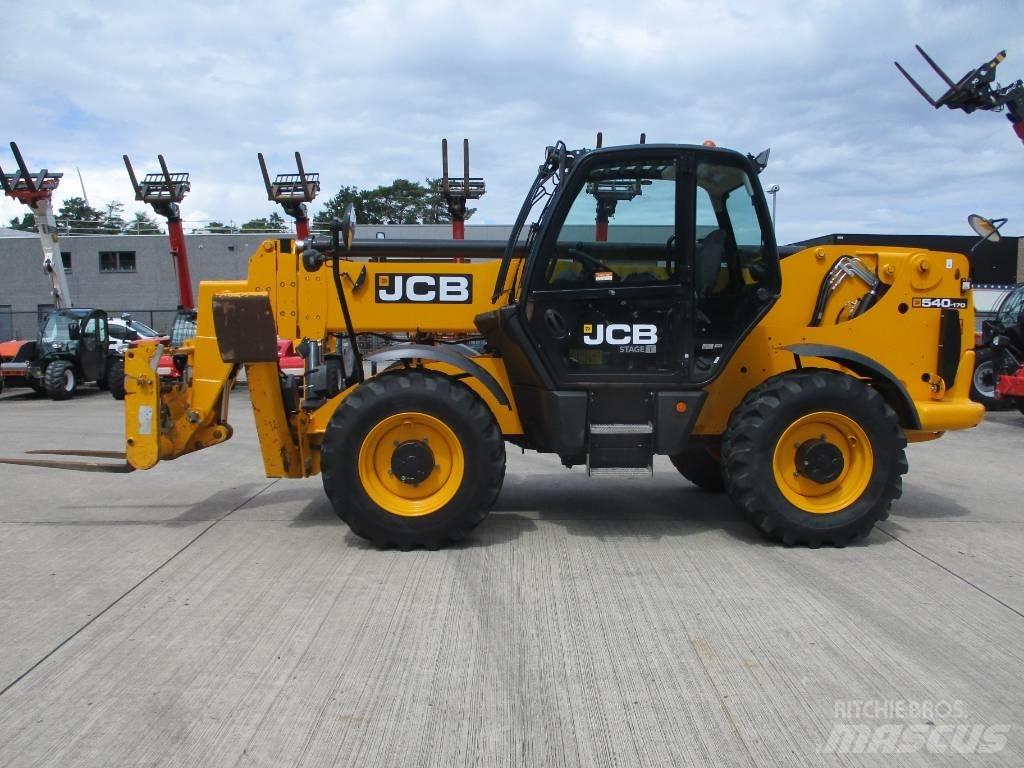 JCB 540-170 (196) Teleskopiniai krautuvai