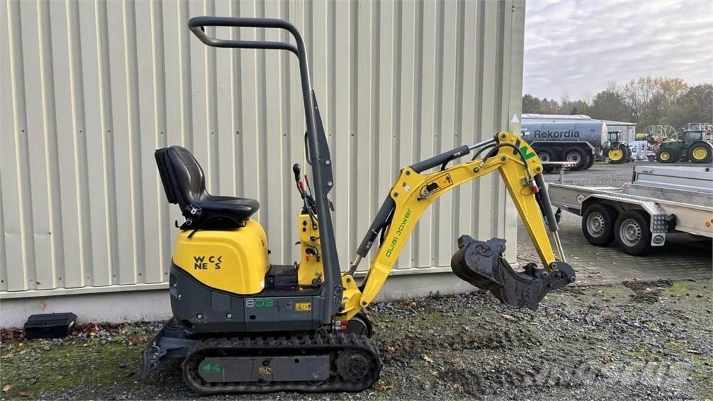 Wacker 803 Mini ekskavatoriai < 7 t