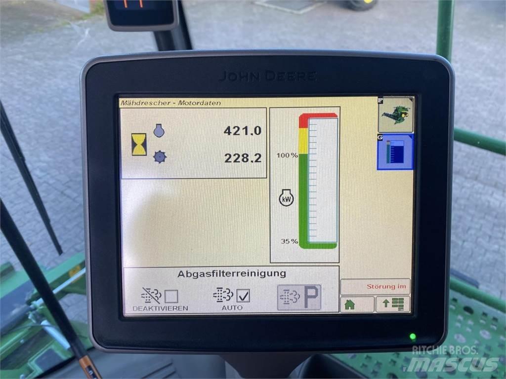 John Deere T550 Derliaus nuėmimo kombainai