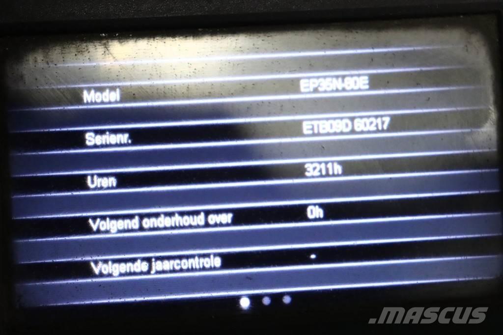 CAT EP35N Elektriniai šakiniai krautuvai