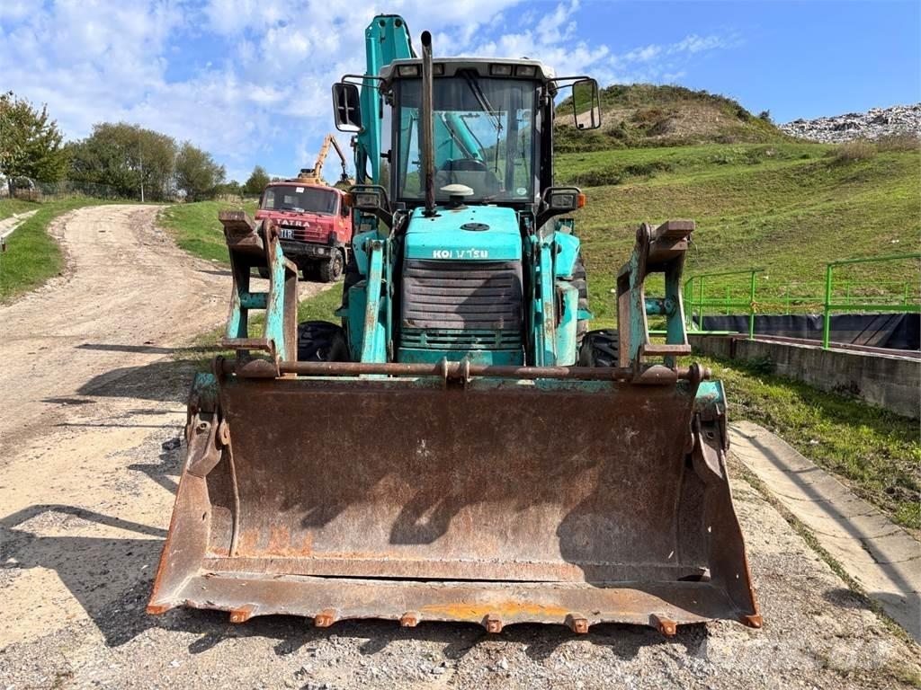 Komatsu WB 97 Statyba - Kita