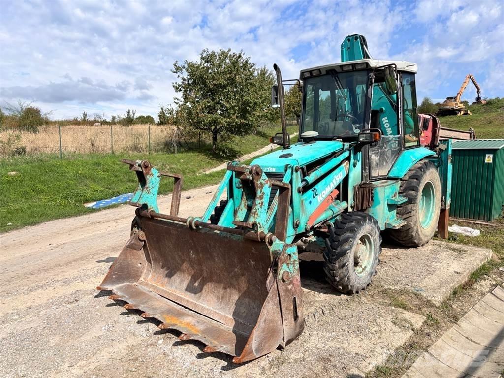 Komatsu WB 97 Statyba - Kita