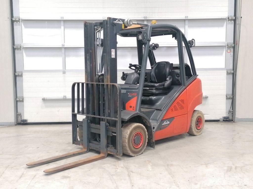 Linde H25T-02 LPG (dujiniai) krautuvai