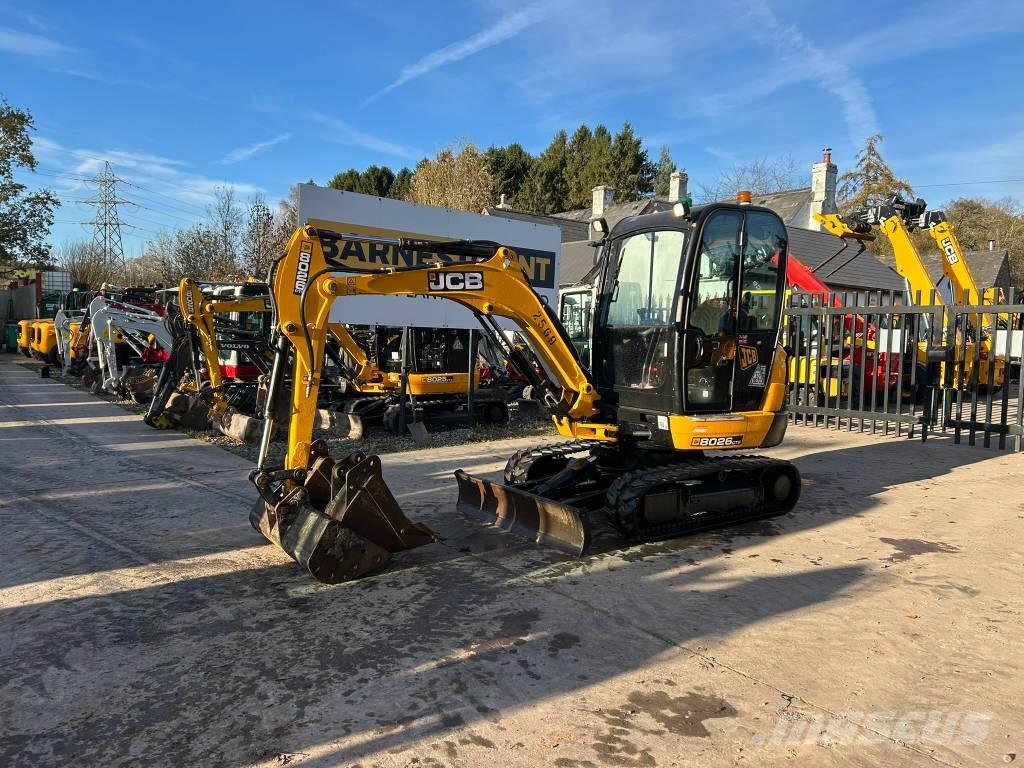 JCB 8026 CTS Mini ekskavatoriai < 7 t