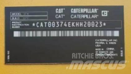 CAT 374 Vikšriniai ekskavatoriai