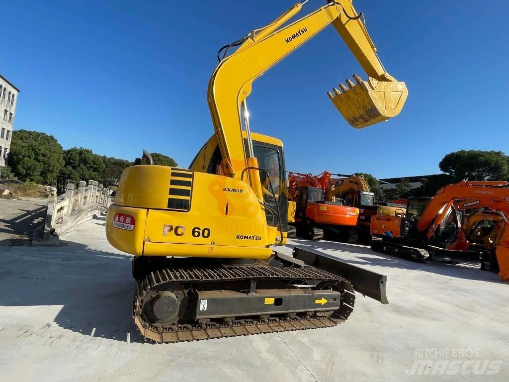 Komatsu PC 60 Vikšriniai ekskavatoriai