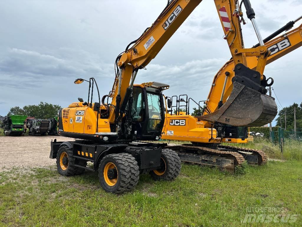 JCB JS 145 W Ratiniai ekskavatoriai