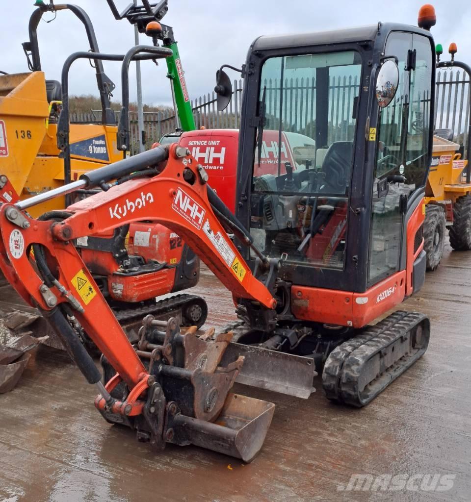 Kubota KX 016-4 Mini ekskavatoriai < 7 t
