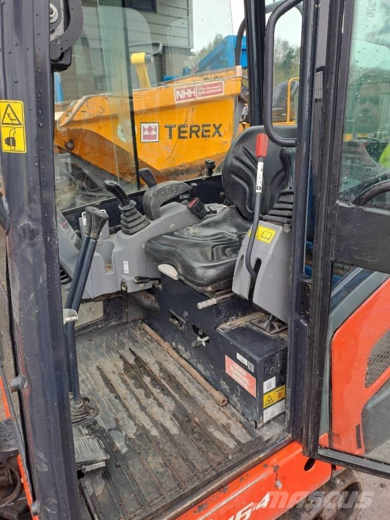 Kubota KX 016-4 Mini ekskavatoriai < 7 t