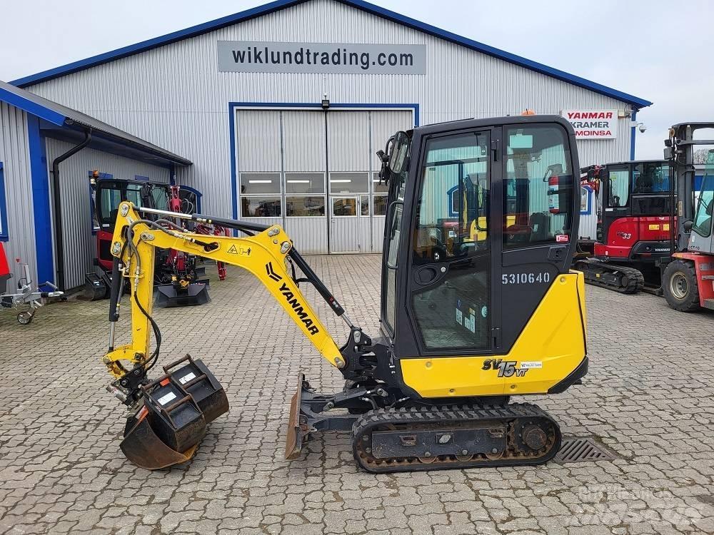 Yanmar SV 15 Mini ekskavatoriai < 7 t