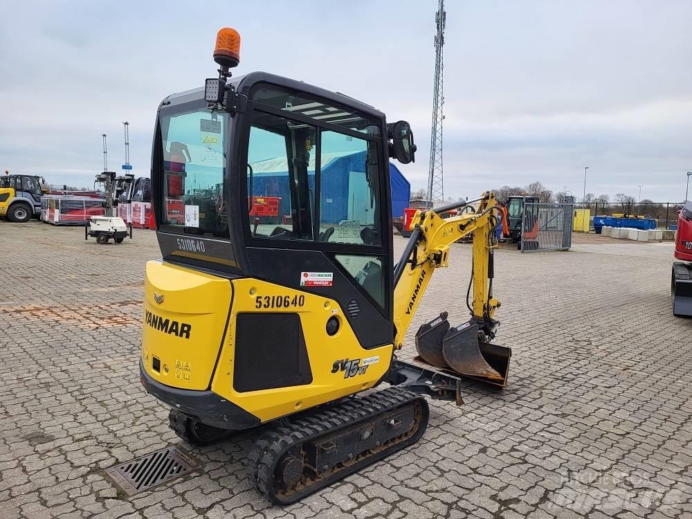 Yanmar SV 15 Mini ekskavatoriai < 7 t