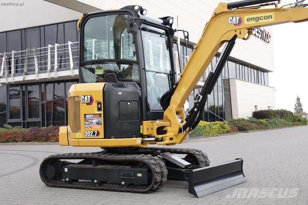 CAT 302.7 CR Mini ekskavatoriai < 7 t
